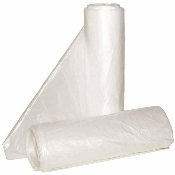 Aluf Plastics Incom Aluf Plastics Hi-Lene Anti-Microbial Can Liner, 24 X 33 In, 12 To 16 Gal Capacity, Hdpe, Clear HC-243306C